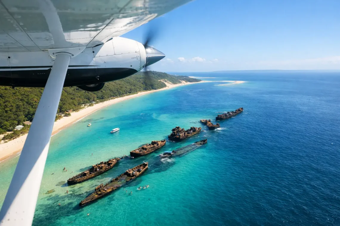 Tangalooma Wrecks Scenic Flight Worth It?