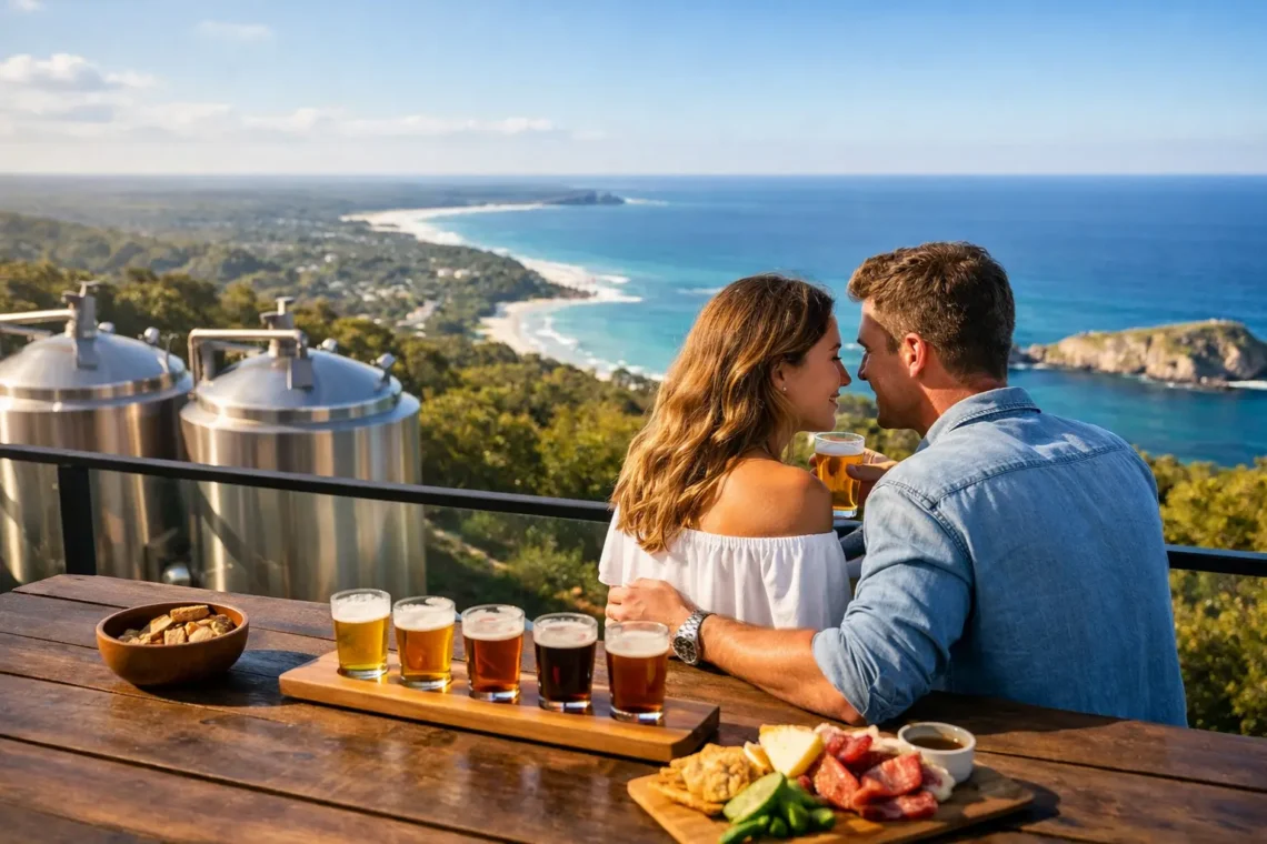 A Couples Brewery Experience Above Straddie