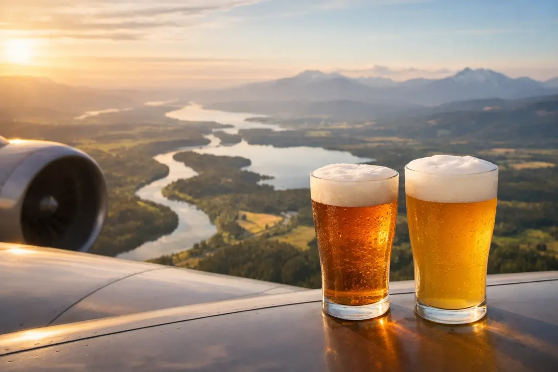 Beer Inspired by Local Landscapes, From Air